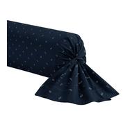 A demain Taie de traversin en Polyester microfibre - 85 x 185 cm - Bleu foncé