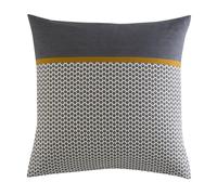 A demain Taie d'oreiller en Bambou - 63 x 63 cm - Gris carbone