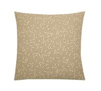 A demain Taie d'oreiller en Coton - 63 x 63 cm - Beige Sable