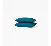 A demain Taie d'oreiller en Percale de coton bio - 50 x 75 cm - Bleu