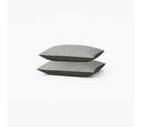 A demain Taie d'oreiller en Percale de coton bio - 50 x 75 cm - Vert foncé