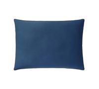A demain Taie d'oreiller en Satin de coton - 50 x 70 cm - Bleu marine et gris