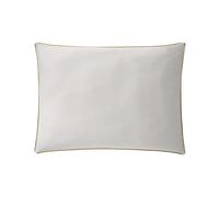 A demain Taie d'oreiller en Satin de coton - 50 x 70 cm - Gris et ocre