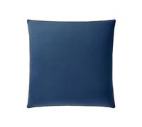 A demain Taie d'oreiller en Satin de coton - 64 x 64 cm - Bleu marine et gris