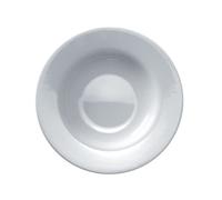 Alessi – Assiette creuse Platebowlcup AJM28/2 en porcelaine blanche – Set de 4 pièces