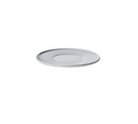 A di Alessi - AJM28/77 - Platebowlcup - Soucoupe pour Tasse à Moka en Porcelaine Blanche - Set de 4 Pièces