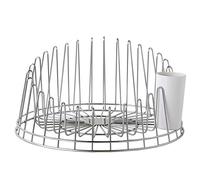 A di Alessi APD04 Égouttoir à Vaisselle Acier Inoxydable Argent 36,50 x 36,50 x 19,00 cm