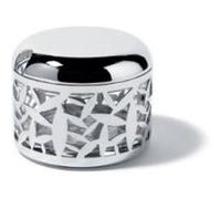 Alessi – Fromagère MSA17 Cactus – Acier inoxydable 18/10 brillant et verre – Argenté