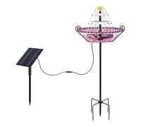 à énergie solaire abreuvoir Passeri | Abreuvoir d'extérieur pour propriétaires de maison, amoureux de la nature, jardin, terrasse, cour, pelouse