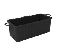 à Gâteau Silicone Rectangulaire 17,6x8,9 cm Antiadhésif à Gâteau(black)