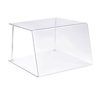 H vitrine de Protection Alimentaire Type1 - vitrine comptoir - vitrine à pâtisseries gastronomique en PETG - comptoir de Vente et a gâteaux - Longueur 60 cm/épaisseur 6 mm