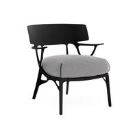 Kartell - Fauteuil rembourré Gris