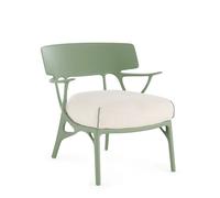 A.I. Fauteuil lounge Panamino Basic Vert - blanc Kartell - 8058967349108