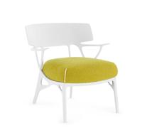 A.I. Lounge Fauteuil Kartell - 5904 1L Weiß-Gelb