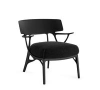 Kartell - Fauteuil rembourré Noir
