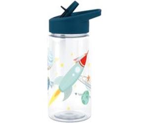 A Little Lovely Company gourde Space boys 450 ml de bleu de polyéthylène Bleu G