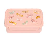 A Little Lovely Company - Lunch box enfant Papillons - 3 compartiments Bento Rose TU