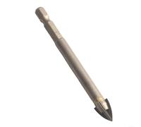 à Percer Triangulaire pour en pour carbure de Cément pour Carrelage | Verre et Béton - Foret Hexagonal pour croisé avec Refroidissement à l\'Eau pour Porcelaine et Mur, Taille 3-12mm,