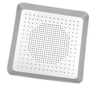 à Pizza antiadhésive en alliage d ' aluminium, de cuisson de forme carrée, parfaite pour les Pizzas faites maison, et pâtisseries, de cuisson carrée