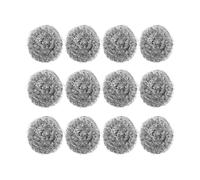 à récurer en paille de fer 12 pièces casseroles marmites nettoyage récurage | Métallique Pour marmites poêles fours grils éviers cuisine poêle cuisinière