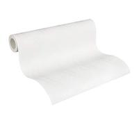 A.S. Création 260512 2605-12 Papier peint intissé à peindre Blanc 10,05 x 0,53 m