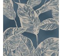 A.S. Creation 386631 Papier peint intissé Arbres & feuilles 10.05 x 0.53 m Bleu