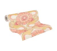 Papier peint intissé 39530-5 Retro Chic fleurs rose