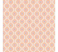 A.S. Création 395375-Papier peint intissé style rétro années 70 8,50 m x 0,53 m Beige Orange Violet Rose