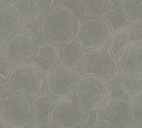 A.S. Création 790931 Papier peint non tissé avec motif cercles gris marron - Papier peint ethnique uni 10,05 m x 0,53 m