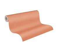 A.S. Création Papier peint intissé Antigua 390973 – uni orange, 10,05 m x 0,53 m