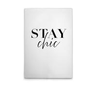 A.S. Création DD133120 Stay Chic Tableau mural en blanc et noir 80 x 120 cm