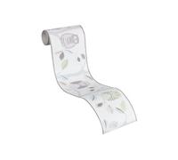 A.S. Création Frise Murale Autocollant Kids Party Multicolore 5,00 m x 0,13 m 895530 Fabriqué en Allemagne, Beige,Vert