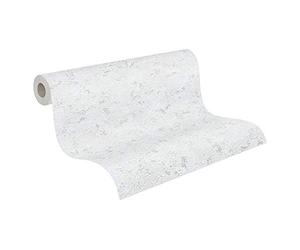 A.S. Création Greyvolution 37753 3777-53 Papier peint intissé aspect béton Gris clair 10,05 x 0,53 m