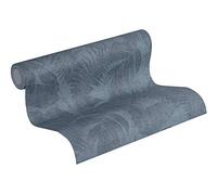 Livingwalls papier peint jungle New Walls papier peint palmier Cosy & Relax intissé bleu 10,05 m x 0,53 m