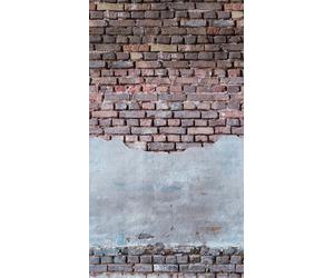 A.S. Creation Livingwalls Papier peint photo The Wall 383341 Un rouleau Un motif 1,59 x 2,80 m Industrial Red