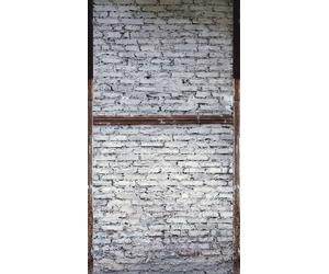 A.S. Creation Livingwalls Papier peint photo The Wall 383511 Un rouleau Un motif 1,59 x 2,80 m Industrial White