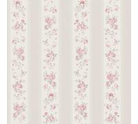 A.S. Création Maison Charme 390694 Papier peint intissé Motif floral Greige Blanc Rouge 10,05 m x 0,53 m Fabriqué en Allemagne