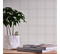 A.S. Création Maison Charme 390723 Papier peint à carreaux Crème/beige/gris 10,05 x 0,53 m Fabriqué en Allemagne