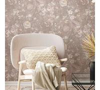 A.S. Création Natural Living – Papier peint intissé 386363 floral sans PVC 10,05 x 0,53 m