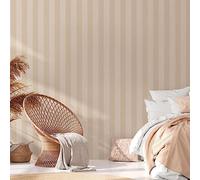 A.S. Création Natural Living 386652 Papier peint intissé Motif maison de campagne 10,05 x 0,53 m Fabriqué en Allemagne