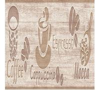 A.S. Creation Only Borders 10 368611 en papier Imitation bois 0.13 m x 5 m Beige