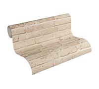 A.S. Création Vliestapete Best of Wood`n Stone 2nd Edition Tapete beige 10,05 m x 0,53 m 355812 35581-2