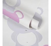 A.S. Création Papier peint chambre d'enfant Little Love intissé rose gris blanc