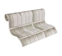 A.S. Création Papier peint Dekora Natur beige brun crème 10,05 m x 0,53 m 959492