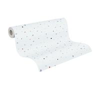 A.S. Création Papier peint intissé à pois Little Love 381164 38116-4 - 10,05m x 0,53m - Gris/blanc/rouge