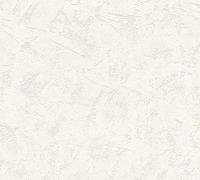 A.S. Création papier peint intissé avec structure enduit en blanc, gris - papier peint de style industriel 10,05 m x 0,53 m - 363503