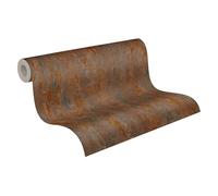 A.S. Création – Papier peint intissé Elements – orange cuivre marron 10,05 m x 0,53 m