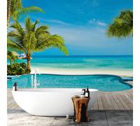 A.S. Création Papier peint intissé Plage Piscine DD118988 Palmiers Designwalls 2.0