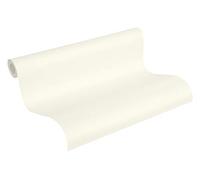 A.S. Création papier peint intissé Trendwall papier peint uni 10,05 m x 0,53 m gris métallisé blanc 368003 3680-03