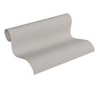A.S. Création papier peint intissé Trendwall uni papier peint effet pailleté 10,05 m x 0,53 m beige gris métallisé 372721 37272-1
